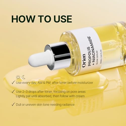 Orien Propolis Niacinamide Glow Serum – 1.01 fl.oz. Daily Brightening & Soothing Face Serum - görsel 14