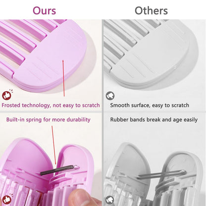 Hair Volume Clip 2 Pack for Fluffy Hairstyles – No-Crease Hair Volumizing Clip Comb, Root Lifting Volume Booster Tool for Full, High Crown Look, Ideal for Blow-Dry Styling for Men & Women
