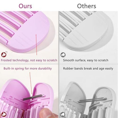 Hair Volume Clip 2 Pack for Fluffy Hairstyles – No-Crease Hair Volumizing Clip Comb, Root Lifting Volume Booster Tool for Full, High Crown Look, Ideal for Blow-Dry Styling for Men & Women