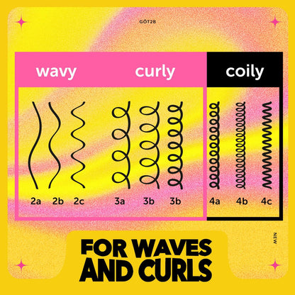 Got2B Curled Flexible Curl Foam - 6.7 Fl Oz - Frizz Control & Heat Protection Mousse for Wavy & Curly Hair - Lightweight Hold with Aloe Vera & Vitamin E