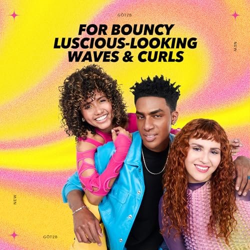 Got2B Curled Flexible Curl Foam - 6.7 Fl Oz - Frizz Control & Heat Protection Mousse for Wavy & Curly Hair - Lightweight Hold with Aloe Vera & Vitamin E - görsel 8