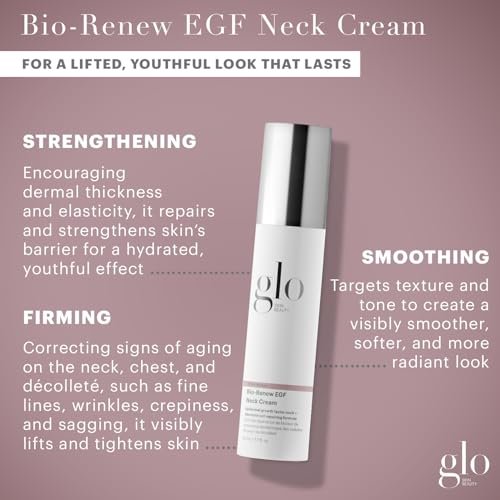 Glo Skin Beauty Bio-Renew EGF Neck Cream – Firming & Anti-Aging Treatment for Neck and Décolleté - görsel 4
