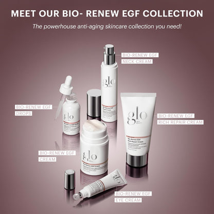 Glo Skin Beauty Bio-Renew EGF Neck Cream – Firming & Anti-Aging Treatment for Neck and Décolleté