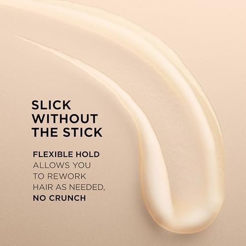 L'Oreal Paris Elnett Slick Back Styling Cream - Anti-Frizz Hair Cream for Flexible Hold, Frizz Control, Polished Shine and Slick Finish, 5.1 Fl Oz - görsel 9