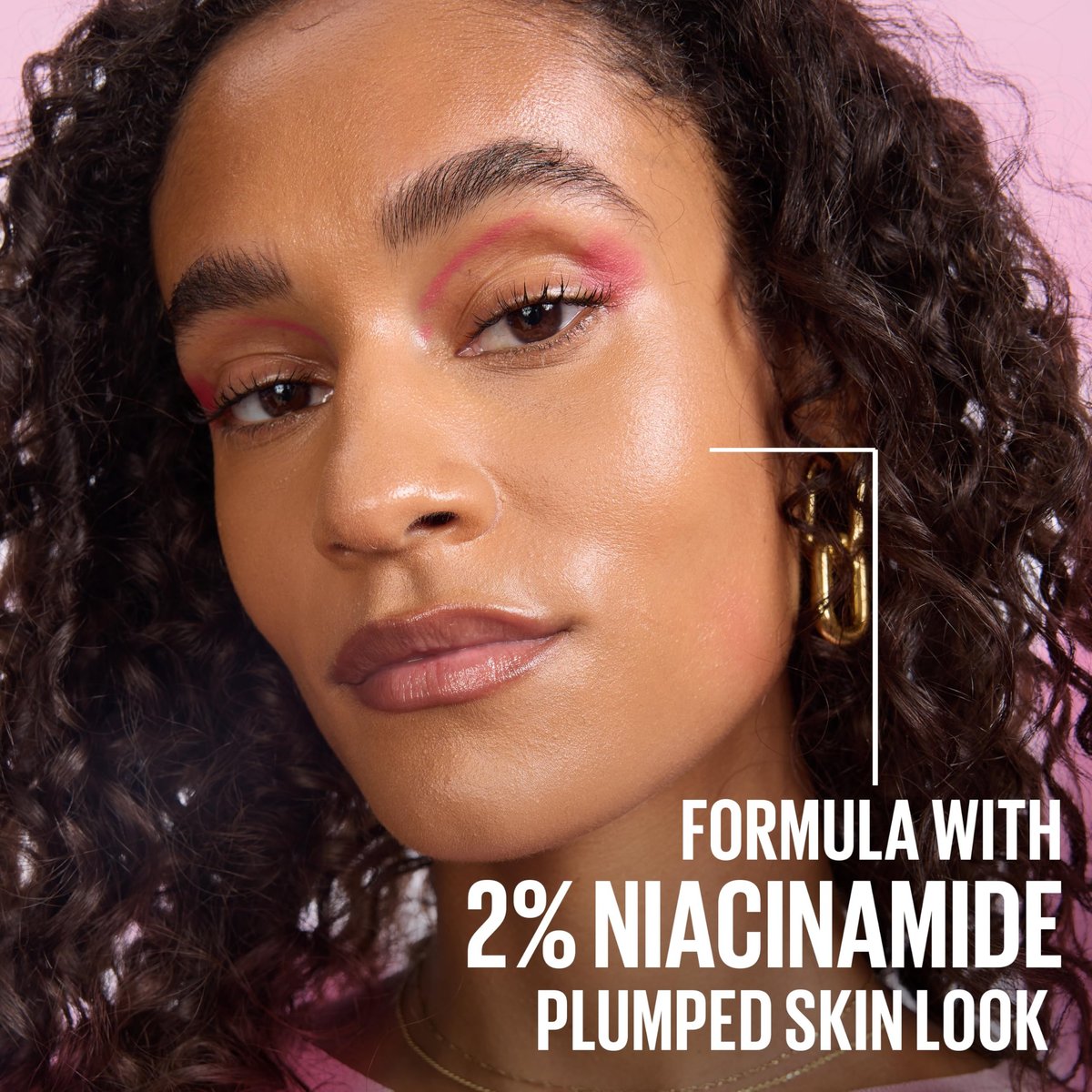 Maybelline Grippy Serum Primer – Hydrating Makeup Primer with 2% Niacinamide for Up to 24HR Wear, Clear, 1 Fl Oz - görsel 9