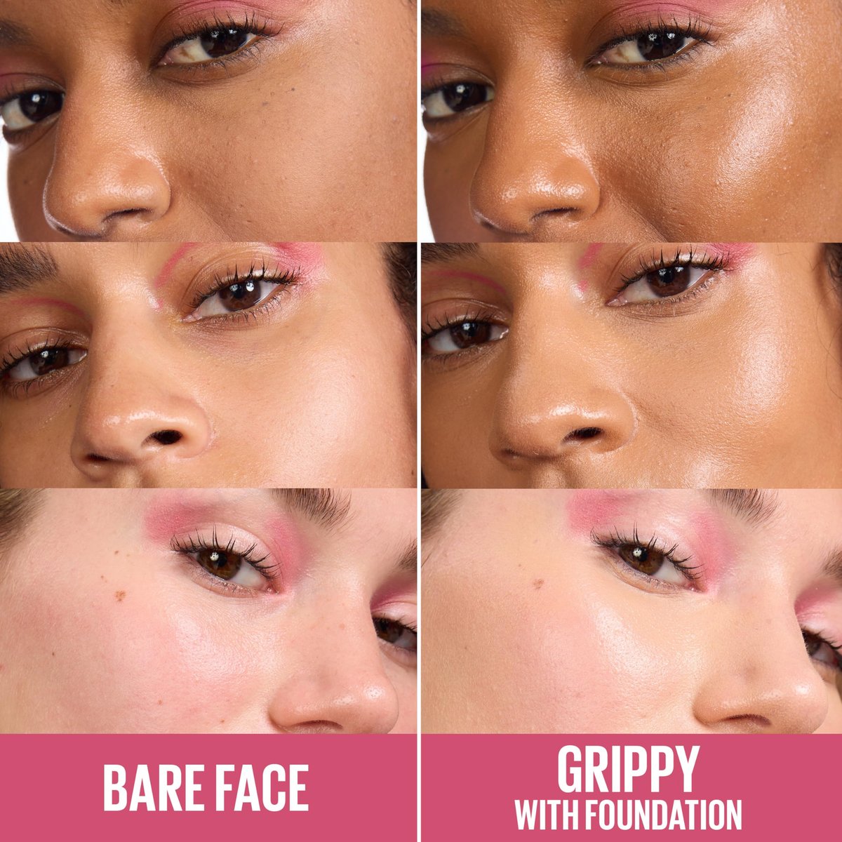 Maybelline Grippy Serum Primer – Hydrating Makeup Primer with 2% Niacinamide for Up to 24HR Wear, Clear, 1 Fl Oz - görsel 3