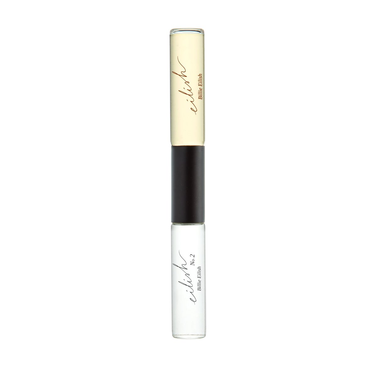 Billie Eilish Eau de Parfum Dual Sided Rollerball Set - Eilish & Eilish No 2 Travel Size Fragrances for Women, Amber Gourmand + Woody Floral, 0.40 Fl Oz Each Avelisse