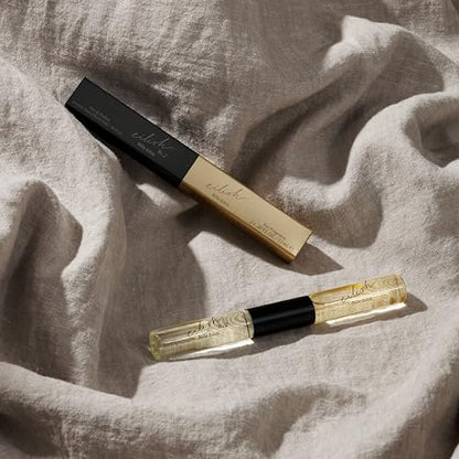 Billie Eilish Eau de Parfum Dual Sided Rollerball Set - Eilish & Eilish No 2 Travel Size Fragrances for Women, Amber Gourmand + Woody Floral, 0.40 Fl Oz Each Avelisse
