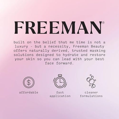 Freeman Exotic Blends Australian Aloe Jelly Mask - Leave-On Overnight Facial Mask for Calming, Soothing Irritation & Hydrating Dry Skin - Clean Skincare for All Skin Types - 6 fl. oz./175 ml Tube
