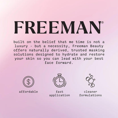 Freeman Exotic Blends Australian Aloe Jelly Mask - Leave-On Overnight Facial Mask for Calming, Soothing Irritation & Hydrating Dry Skin - Clean Skincare for All Skin Types - 6 fl. oz./175 ml Tube