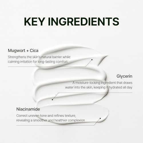 Orien Mugwort Zero Film Moisturizer 60ml – Niacinamide 2% + Panthenol + Glycerin + Adenosine Face Moisturizer Avelisse