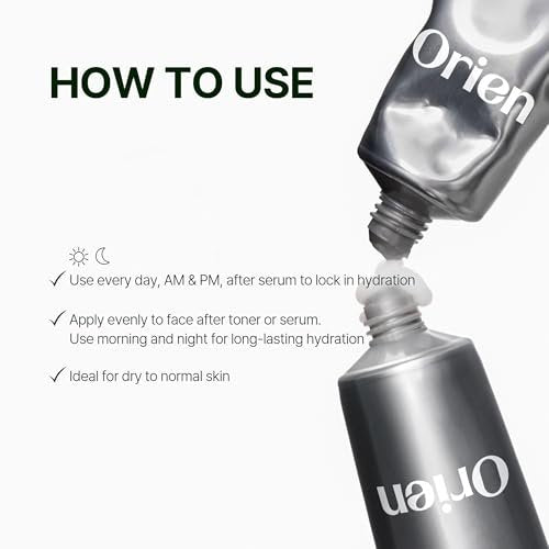 Orien Mugwort Zero Film Moisturizer 60ml – Niacinamide 2% + Panthenol + Glycerin + Adenosine Face Moisturizer Avelisse