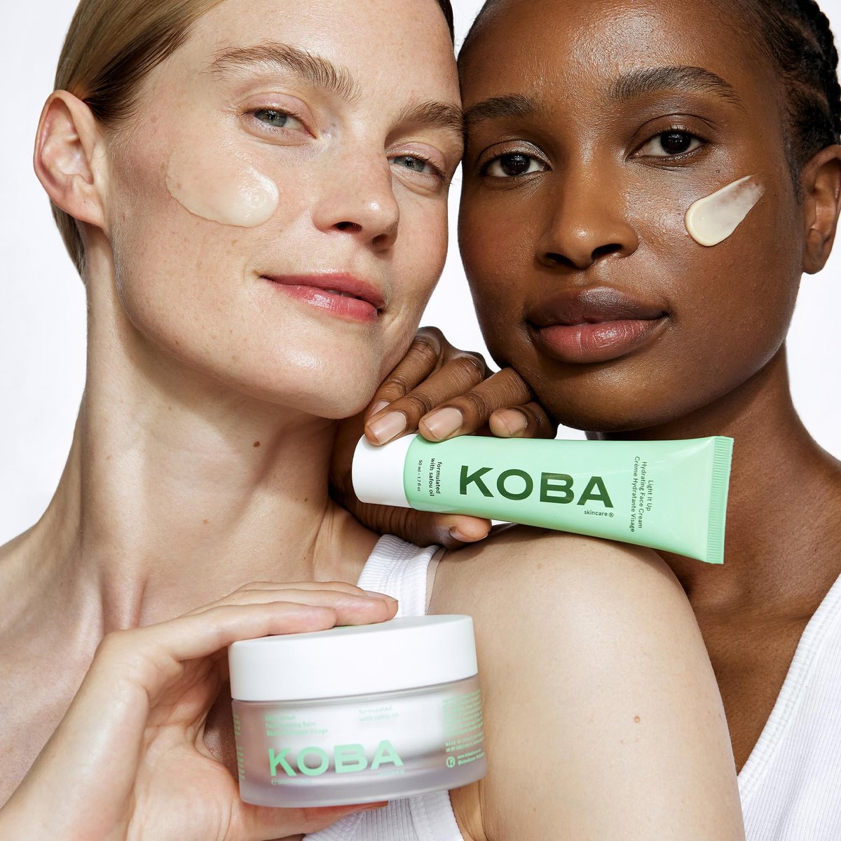 KOBA Light It Up Face Cream – Hydrating Face Cream for All Skin Types with Safou Oil, Niacinamide, Chaulmoogra & Black Seed Oil – Vegan & Natural – Floral, Spicy & Woody Fragrance – 1.7 oz - görsel 7