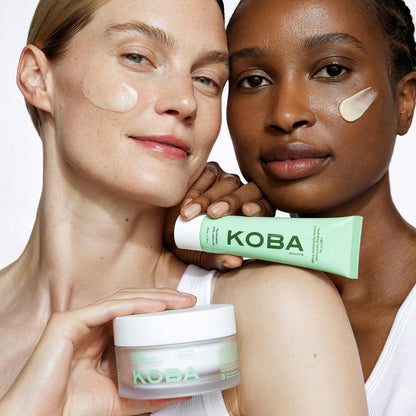 KOBA Light It Up Face Cream – Hydrating Face Cream for All Skin Types with Safou Oil, Niacinamide, Chaulmoogra & Black Seed Oil – Vegan & Natural – Floral, Spicy & Woody Fragrance – 1.7 oz