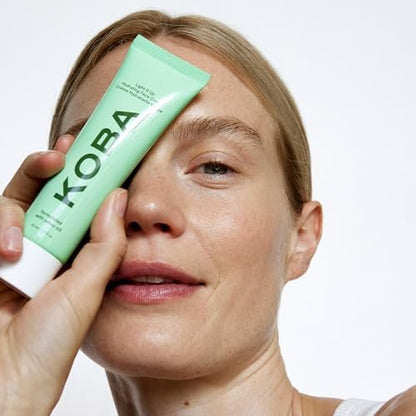KOBA Light It Up Face Cream – Hydrating Face Cream for All Skin Types with Safou Oil, Niacinamide, Chaulmoogra & Black Seed Oil – Vegan & Natural – Floral, Spicy & Woody Fragrance – 1.7 oz