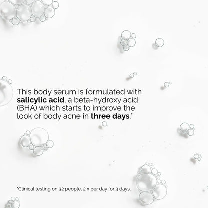 The Ordinary Salicylic Acid 0.5% Body Serum - Exfoliating Treatment for Acne-Prone Skin, 8.1 Fl Oz Avelisse