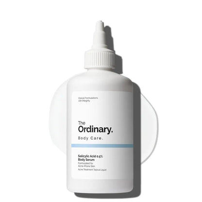 The Ordinary Salicylic Acid 0.5% Body Serum - Exfoliating Treatment for Acne-Prone Skin, 8.1 Fl Oz Avelisse