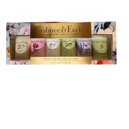 Crabtree & Evelyn Signature Collection Body Wash - Set of 6 Fragrant Body Washes for Luxurious Bathing