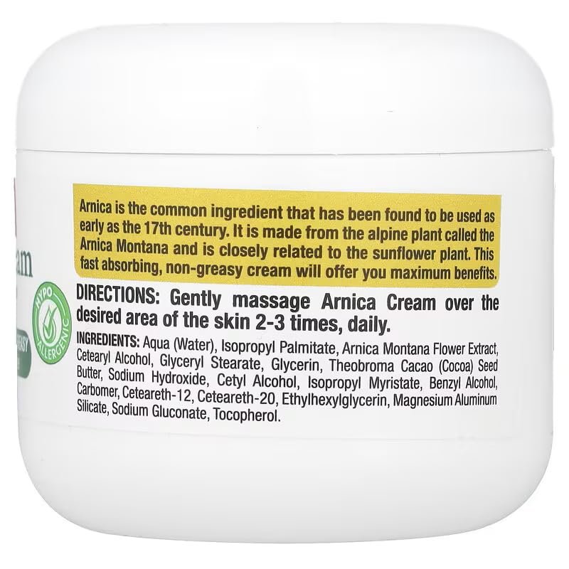 Kids Relief Arnica Cream – Natural Soothing Unscented Moisturizer for Children's Sensitive Skin, 4 oz - görsel 7