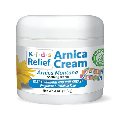 Kids Relief Arnica Cream – Natural Soothing Unscented Moisturizer for Children's Sensitive Skin, 4 oz - görsel 2