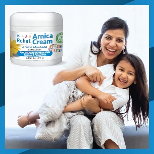 Kids Relief Arnica Cream – Natural Soothing Unscented Moisturizer for Children's Sensitive Skin, 4 oz - görsel 6