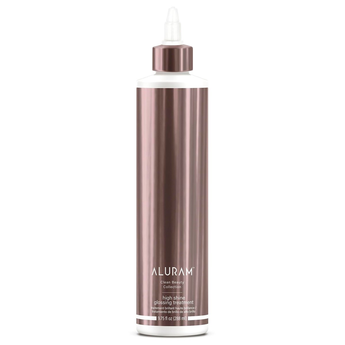 ALURAM High Shine Glossing Treatment with Tri-Gloss Shine Complex - Nourishing, Weightless Glossy Finish for All Hair Types - Color-Safe - 9.75 fl oz Avelisse