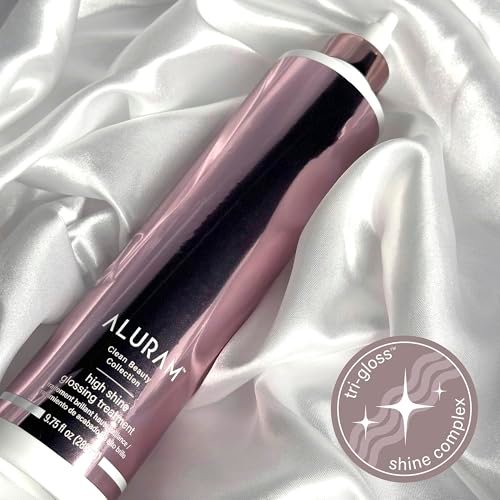 ALURAM High Shine Glossing Treatment with Tri-Gloss Shine Complex - Nourishing, Weightless Glossy Finish for All Hair Types - Color-Safe - 9.75 fl oz Avelisse