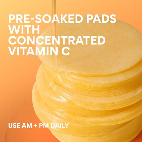 innisfree Green Tea Enzyme Vitamin C Toner Pads – Korean Brightening Face Pads for Dark Spots, Radiance & Even Skin Tone Avelisse