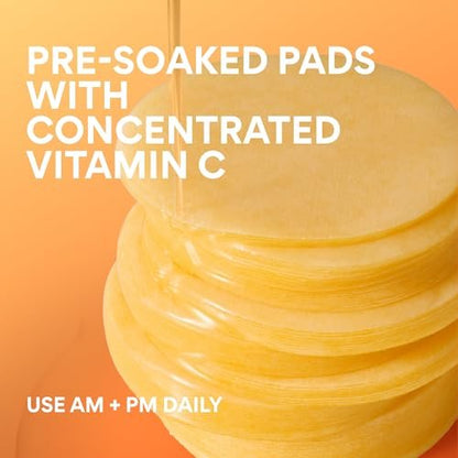 innisfree Green Tea Enzyme Vitamin C Toner Pads – Korean Brightening Face Pads for Dark Spots, Radiance & Even Skin Tone Avelisse