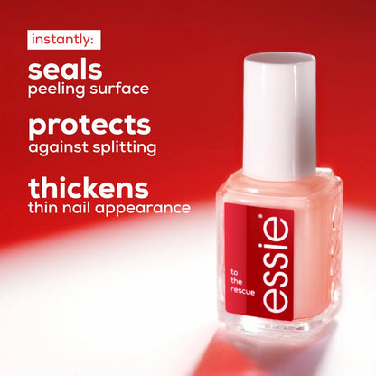 essie Nail Care To The Rescue UV Gel Damage Repair Base Coat - Nail Repair Treatment, 0.46 fl oz