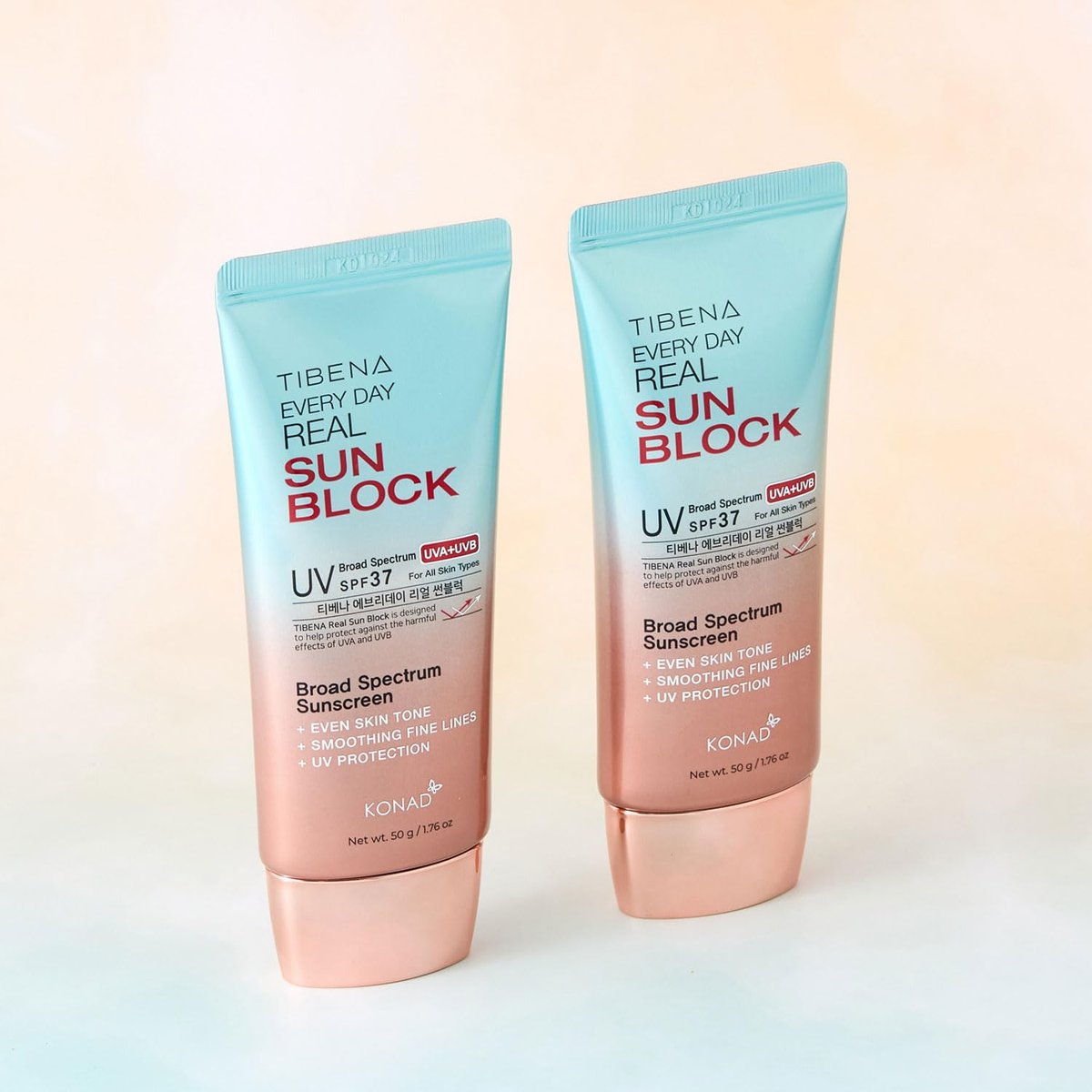 TIBENA Everyday Real Mineral Sunscreen SPF 37 | Lightweight Korean Sunblock for Face & Neck | No White Cast, Broad-Spectrum UVA/UVB Protection | Calming & Non-Greasy | 60g - görsel 7