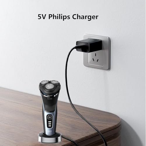 SPOLANEL 5V Charger Cord for Philips Norelco Shavers & Trimmers – Replacement Charging Cable Compatible with 2000, 2400, 3000, 3600, 3900, 5000, 5400, 7000, 7600, 7800, i9000, 9000 Series & Multigroom/Body Groomer - görsel 12