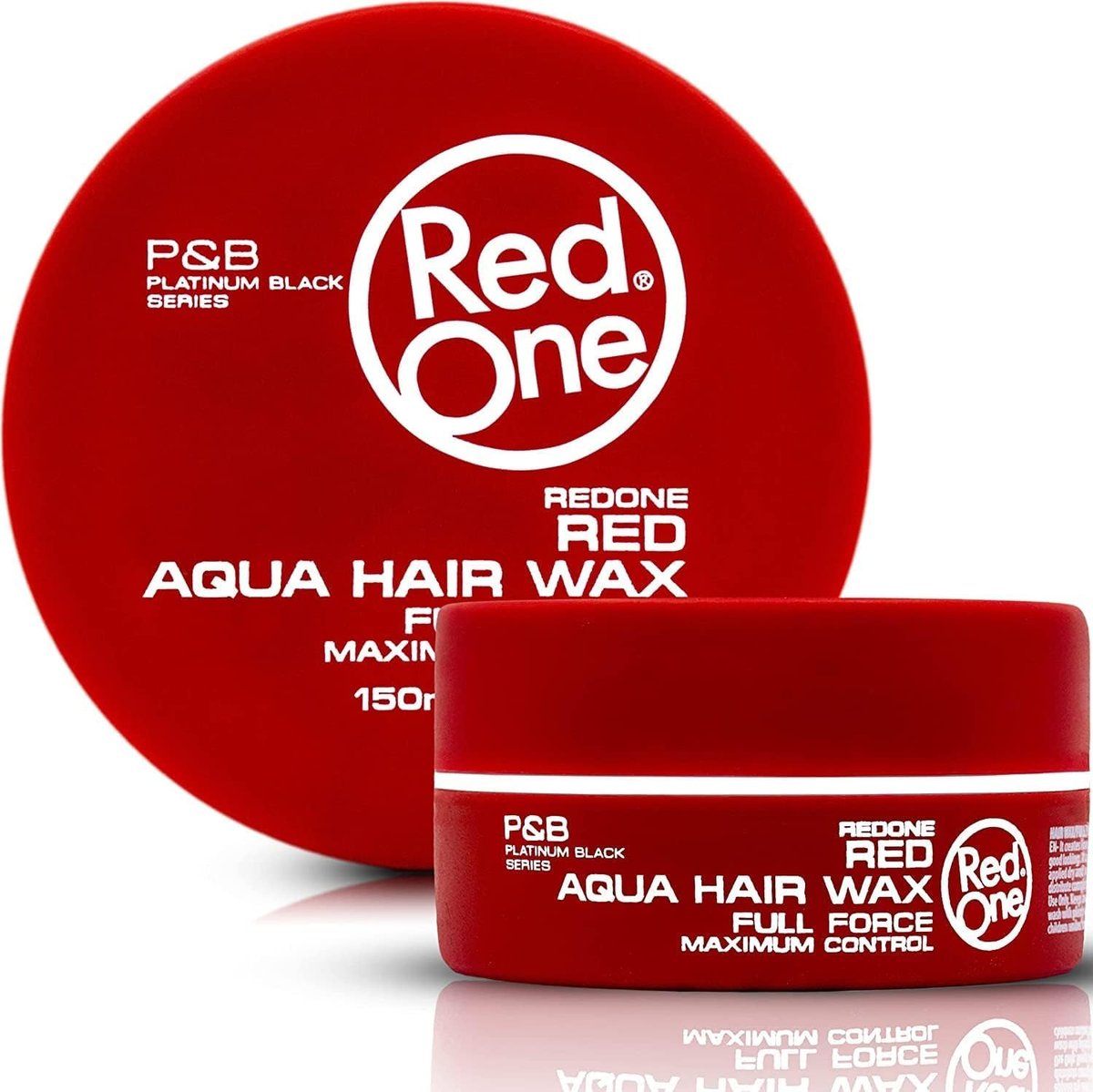 Redone Hair Wax Red 150ml | Ultra Hold & Maximum Control | High Shine Styling Wax for Men & Women | Edge Control & Non-Sticky Finish | Strawberry Scent - görsel 1