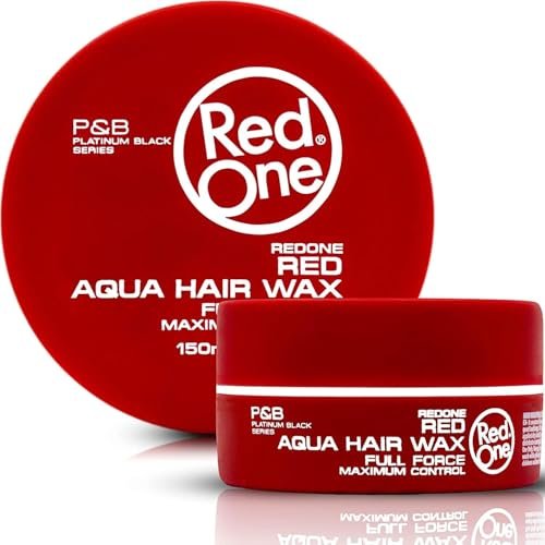 Redone Hair Wax Red 150ml | Ultra Hold & Maximum Control | High Shine Styling Wax for Men & Women | Edge Control & Non-Sticky Finish | Strawberry Scent - görsel 2