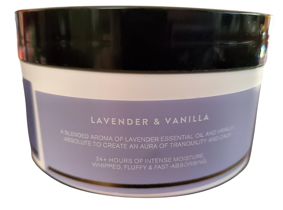 Bath and Body Works Lavender Vanilla Aromatherapy Body Butter – 6.5 oz Avelisse
