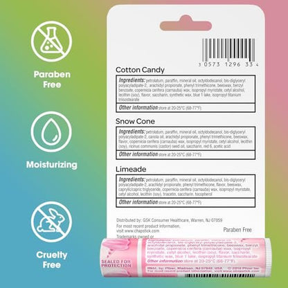 ChapStick Classic Strawberry Lip Balm, 9-Count – Tinted Lip Moisturizer, Juicy & Sweet Flavor Avelisse