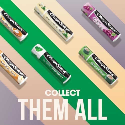 ChapStick Lip Balm Mint Favorites 5-Pack: Vanilla Mint, Minty Delight, Peppermint & 2 Classic Spearmint - görsel 12