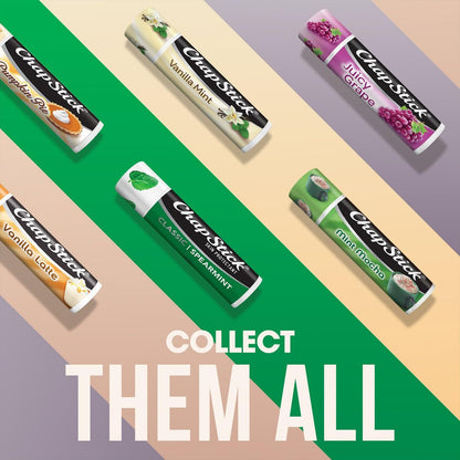 ChapStick Lip Balm Mint Favorites 5-Pack: Vanilla Mint, Minty Delight, Peppermint & 2 Classic Spearmint