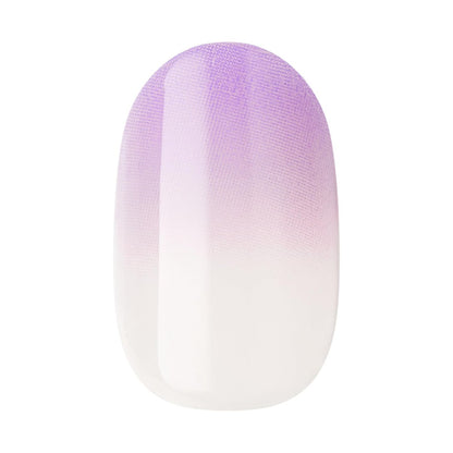 imPRESS Color Ombre Press On Nails - 'Take A Chance' Purple Short Oval - PureFit Technology & Super Hold Adhesive - 30 Nails Set