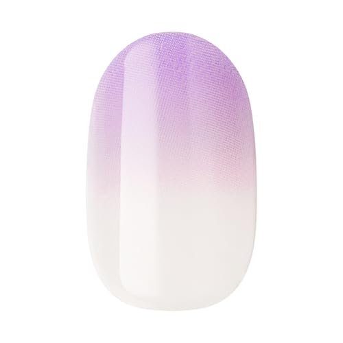 imPRESS Color Ombre Press On Nails - 'Take A Chance' Purple Short Oval - PureFit Technology & Super Hold Adhesive - 30 Nails Set - görsel 10