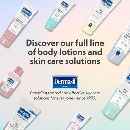Dermasil AHA Glycolic Acid Toning Solution 3-Pack – Exfoliating Toner for Face with Rose Water, Witch Hazel, and Hyaluronic Acid, 4 Oz Each