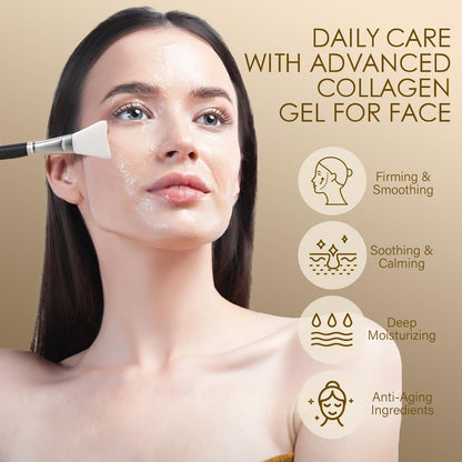 MOSRROU Microcurrent Conductive Gel - Hydrating Collagen Leave-On Primer with Hyaluronic Acid, Snail Mucin & Centella Asiatica, Fragrance-Free, Paraben-Free, 6.8 Fl Oz Avelisse