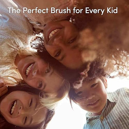 Evereden Kids Detangling Brush – Pain-Free Hair Brush for Toddlers & Children, Ergonomic Grip, Nylon Bristles for All Hair Types (Purple)