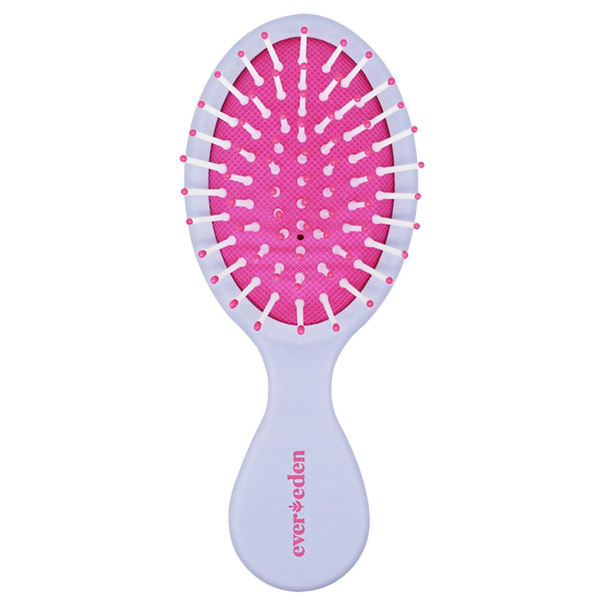 Evereden Kids Detangling Brush – Pain-Free Hair Brush for Toddlers & Children, Ergonomic Grip, Nylon Bristles for All Hair Types (Purple) - görsel 1