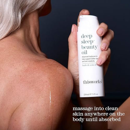 THISWORKS Deep Sleep Beauty Oil – Clinically Proven Nighttime Face Oil with Bakuchiol & Botanical Oils, 5 Fl Oz