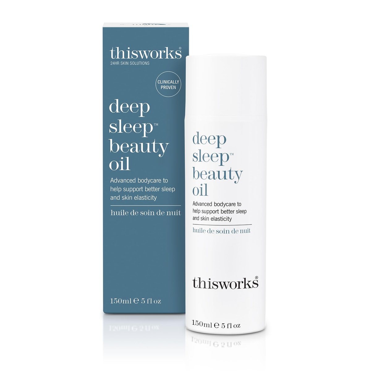 THISWORKS Deep Sleep Beauty Oil – Clinically Proven Nighttime Face Oil with Bakuchiol & Botanical Oils, 5 Fl Oz - görsel 1