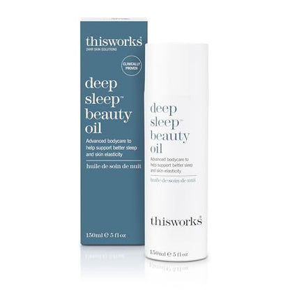 THISWORKS Deep Sleep Beauty Oil – Clinically Proven Nighttime Face Oil with Bakuchiol & Botanical Oils, 5 Fl Oz