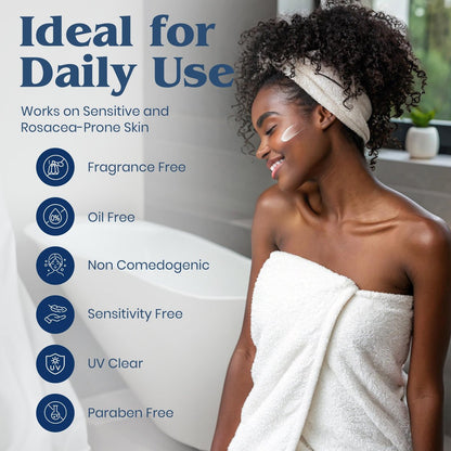 Clear Choice Sport Shield SPF 45 Mineral Sunscreen & Moisturizer – Non-Greasy Broad-Spectrum Face & Body SPF with Micronized Zinc Oxide, No White Cast, Dermatologist Recommended, 2 oz Avelisse