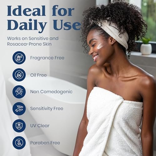 Clear Choice Sport Shield SPF 45 Mineral Sunscreen & Moisturizer – Non-Greasy Broad-Spectrum Face & Body SPF with Micronized Zinc Oxide, No White Cast, Dermatologist Recommended, 2 oz Avelisse