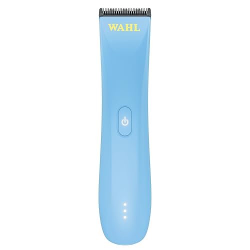 Wahl Professional Peanut Li Cordless Trimmer - Lightweight & Compact, High-Powered Rotary Motor, USB-C Quick Charge, Blue Avelisse